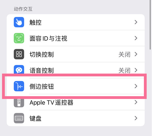 郧西苹果14维修店分享iPhone14 Plus侧键双击下载功能关闭方法 