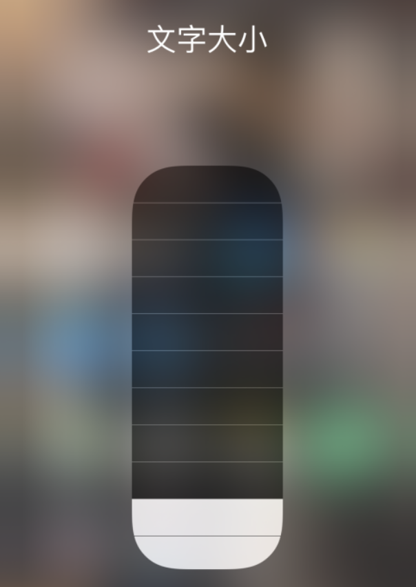 郧西苹果手机维修分享小技巧：在 iPhone 控制中心快速调节字体大小 