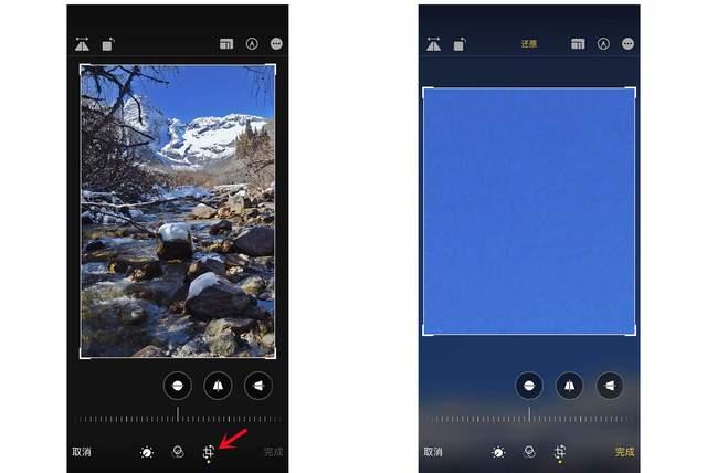 郧西苹果手机维修分享iPhone手机如何使用裁剪功能隐藏照片 