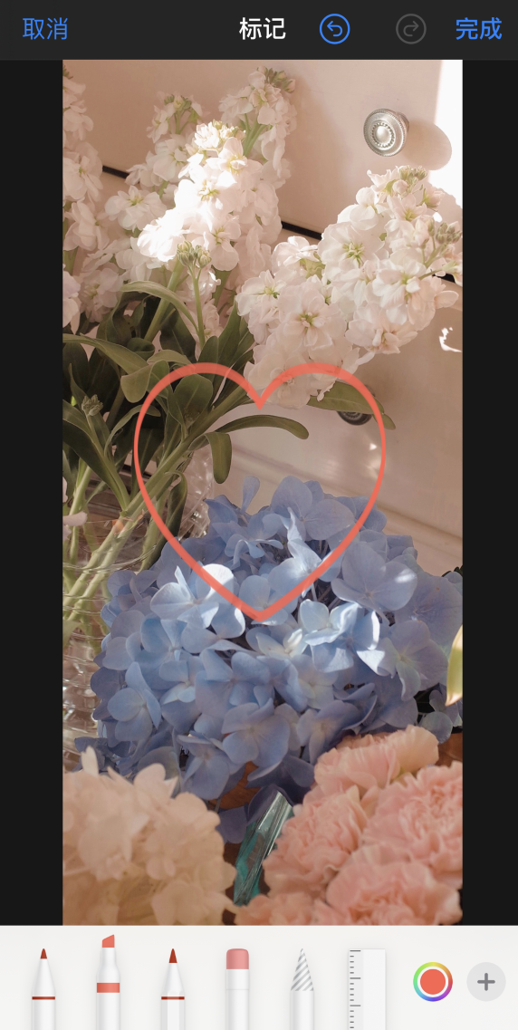 郧西苹果手机维修分享iPhone 12 如何在照片上涂鸦 